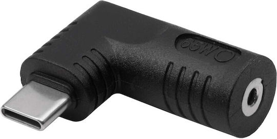 Адаптер За Лаптоп Ak-nd-d15 2.5 X 0.7 Mm Usb-c