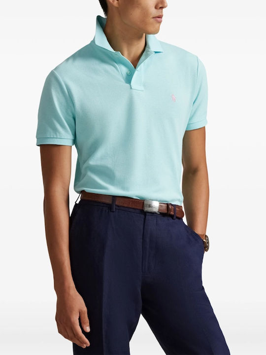 Ralph Lauren Polo Μπλούζα Κοντομάνικη Τυρκουάζ