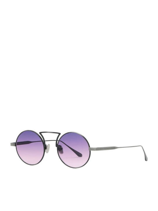 Spektre Unisex Sunglasses With Black Metallic Frame And Gradient Lens OAS05S