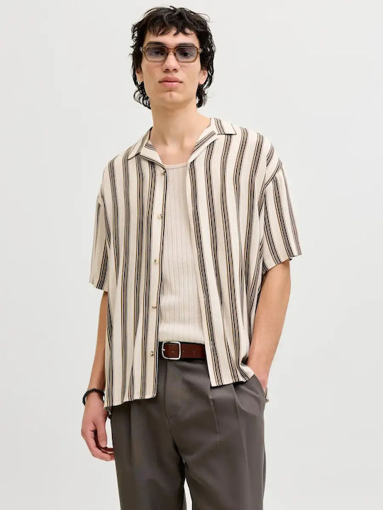 Short Sleeve Shirt in Regular Fit Moonbeam