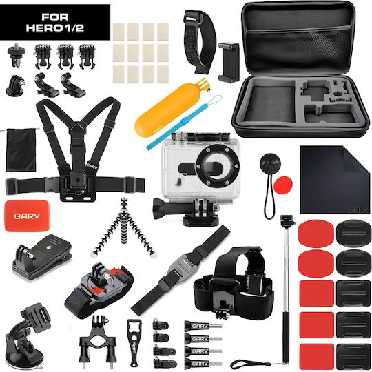 Accessory Kit Gopro Hero 1/2 Garv Content Creator 18