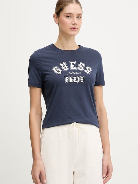 Γυναικείο Crop T-shirt Navy Blue
