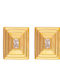 Touch Earrings Made of Gold Plated Steel E 3273 G Gold