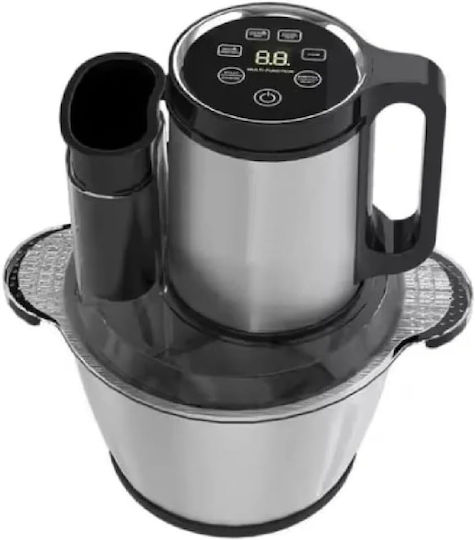 Procesoare Alimentare Multifuncționale 600W cu Recipient 3.5l Argintiu