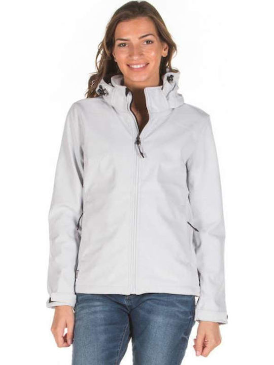 Softshell Jachetă Dama Albă