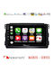 Nakamichi Auto-Audiosystem FürZwei Smart FürZwei 2007-2010 Bluetooth USB Eingebautes Wi-Fi GPS Apple CarPlay Android Auto Mit Touchscreen 9 Zoll