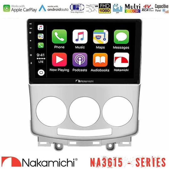 Nakamichi Car Audio System for Mazda 5 2004-2010 Bluetooth USB WiFi GPS Apple CarPlay Android Auto with 9" Touch Screen