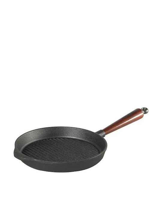 Skeppshult Cast Iron Grill Pan with Ceramic Coating 24cm