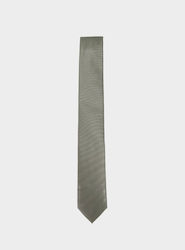 Hugo Men's Silk Tie in Green Color