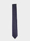 Hugo Men's Silk Tie In Navy Blue Color