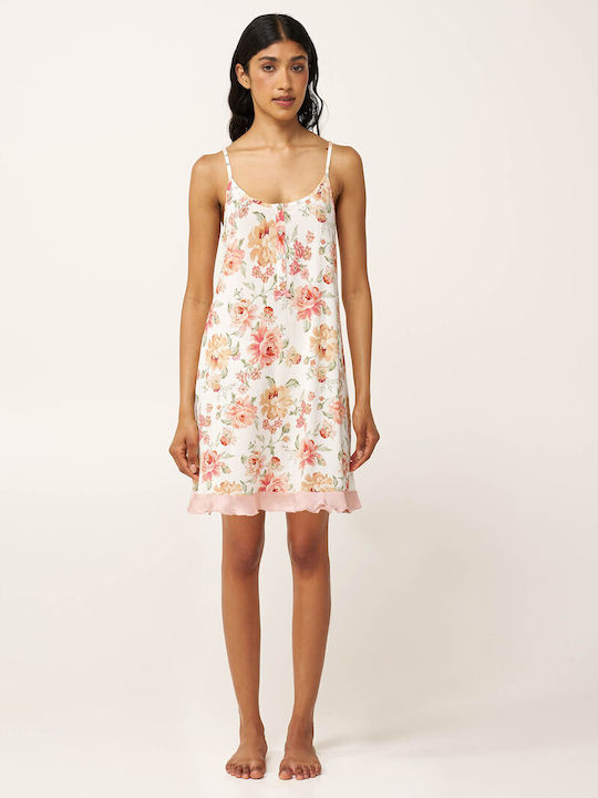 Vamp Vamp Damen Schlafanzug Sommer Pink Tan