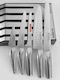 Global Dock Set B Messer mit Rostfreiem Stahl Basis 5 Stück