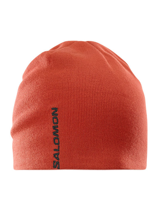 Beanie Men's Knitted Beanie in Burgundy Colour