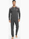 Soccus Winter Men's Cotton Pyjama Dark Gray