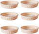 Set 6 Raki Serving Baskets D37xh7.5cm Made Polyrattan Metal Holder