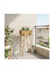 vidaXL Ζαρντινιέρα Bamboo Φυσικό 50x38x114εκ.
