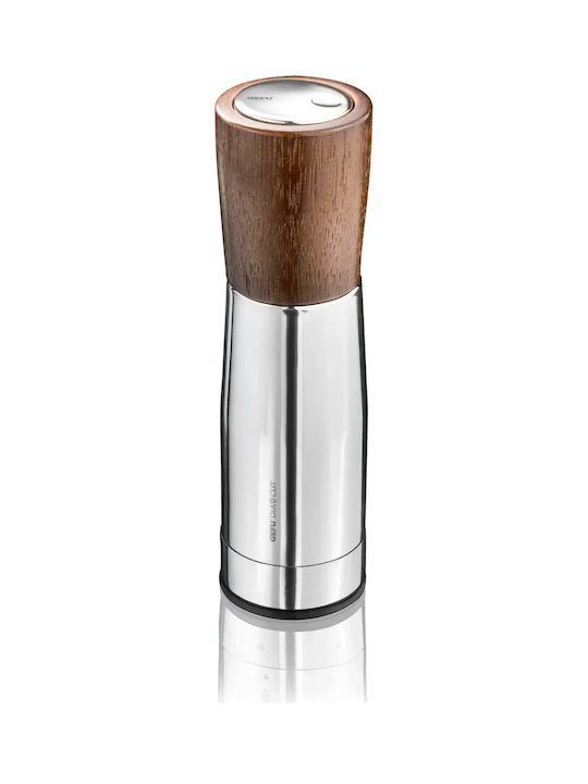 Gefu Handbetriebene Salz- und Pfeffermühle Inox in Brauner Farbe