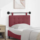 vidaXL Fabric Red Bed Headboard Cushion 100x55cm