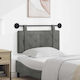 vidaXL Fabric Gray Bed Headboard Cushion 90x55cm