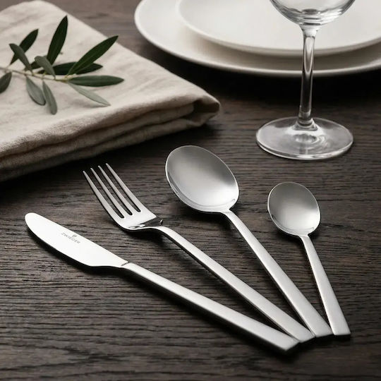 Zwieger Set de Tacâmuri Inoxidabile Argintii 24 Bucăți