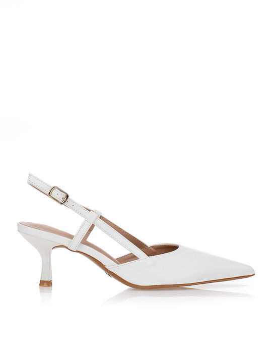 Tsoukalas Spitze Zehe Pumps mit Riemen & Mittle...