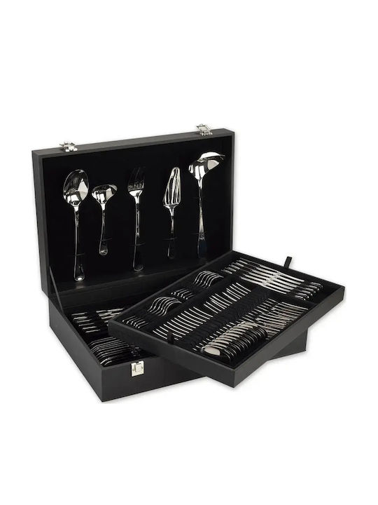 Arcos Set De Tacâmuri Din Oțel Inoxidabil Argintiu 113 Bucăți Cu Set De Tacâmuri