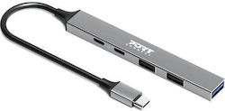 Port Designs Hub USB 4 Porturi USB-C Port Designs Hub USB 4 Porturi USB-C
