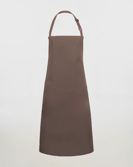 Karlowsky Пoдия Сервитьор Бариста Барман Цяло Тяло Bib Apron Basic Bls 4 Кафяв