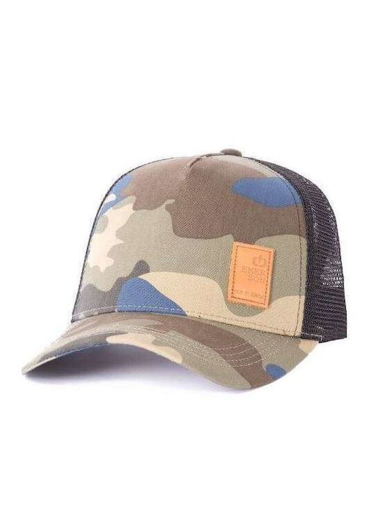 Emerson Trucker Cap Cpr1754 Camo Blue Camouflage