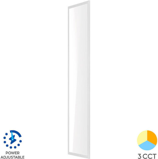 Braytron Panou LED Încastrat Rectangular 40W 119,5x29,5cm