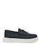 Δερμάτινα Ανδρικά Loafers σε Μαύρο Χρώμα