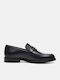 Δερμάτινα Ανδρικά Loafers σε Μπλε Χρώμα