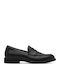 Δερμάτινα Ανδρικά Loafers σε Μαύρο Χρώμα