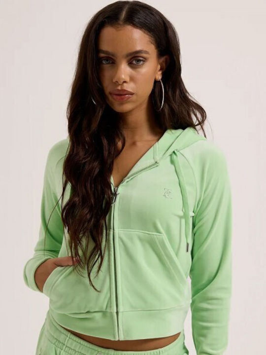 Juicy Couture Madison Women's Velvet Hooded Swe...