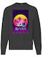 Μαύρο Φούτερ Sweatshirt Sweater Dragon Ball No2 Kame House Original Fruit Loom 80% Βαμβάκι Άριστης Ποιότητας