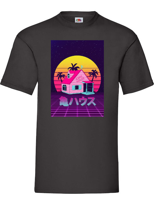 Μαύρη Μπλούζα Tshirt Dragon Ball No2 Kame House...