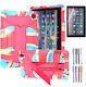 Flip Cover Durable Pink (Amazon Fire 7 7.0)