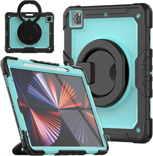 Dauerhafte Rückseite Für Kinder Grüne (iPad Pro 12,9" (5., 4., 3. Generation))
