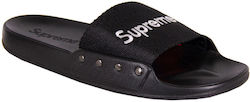 Supreme Slides Μαύρα