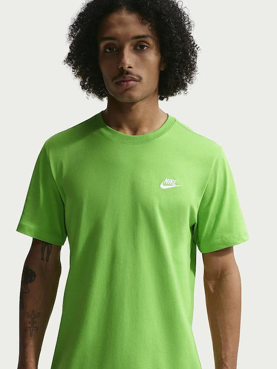 Nike Sportswear Club Αθλητικό T-shirt Πράσινο