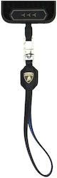 Audi Universal Lamborghini D1 Leder Handydekoration Blau Lb-hslgl-te/d1-be