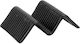 Culinaro Street Food Suport Taco 1-2 Compartimente Ceramică 14.9x10.4xh4.5cm Negru