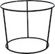 Stand De Prezentare Pentru Bufet Boluri Platouri Culinaro Marbella 3d Metal Negru Cu Acoperire Pvc Antiderapant D25/d21xh20cm