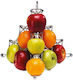 Culinaro Stand De Prezentare Fructe Metalic Cu Nivele 32x25cm