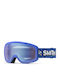 Smith Μάσκα Σκι & Snowboard Ενηλίκων Μπλε με Φακό Καθρέπτη σε Μπλε Χρώμα