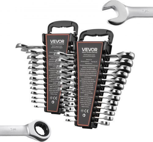 Vevor Set German Polygon Ratchet Ring 26 Pieces