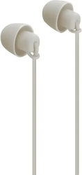 HAMA 01378629 In-ear Handsfree Ακουστικά με Βύσμα USB-C Μπεζ