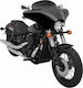 Memphis Shades Batwing Windshield Mep8501 1200 C 03-09 Flhrci 1450 Efi 02-06 Harley Davidson Xl 883 05-09 L Black