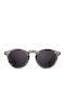 Smooder Unisex Sonnenbrillen mit Schwarz Horn umrandetem Rahmen und Schwarz Farbe Fächer DOG13