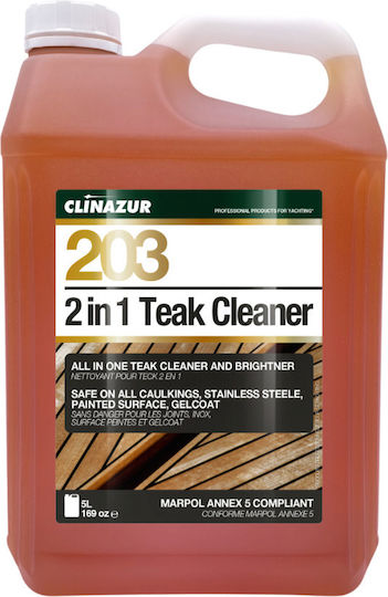 Clinazur 203 Produs De Curățare Teak 2 1 5lt